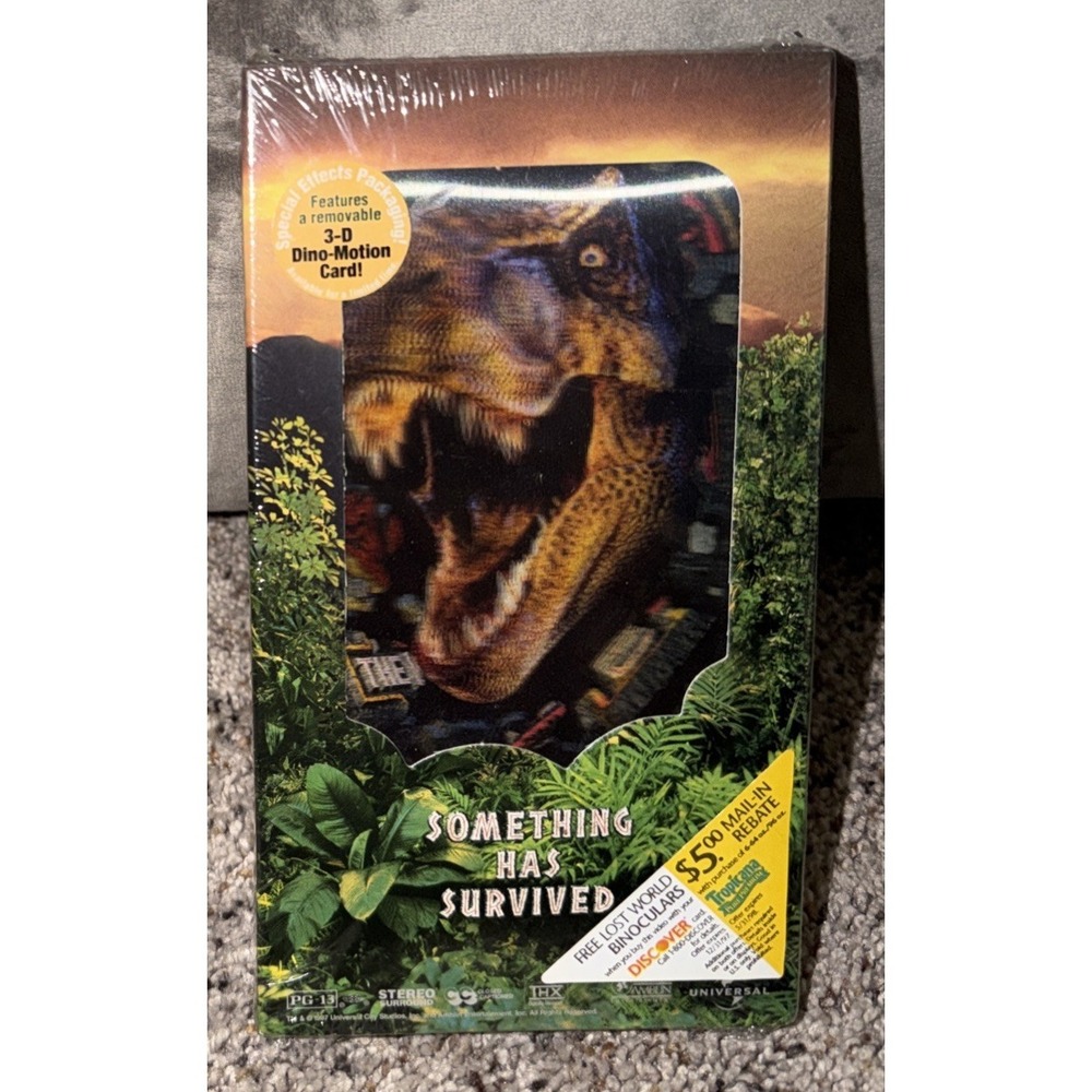 The Lost World: Jurassic Park (VHS, 1997)